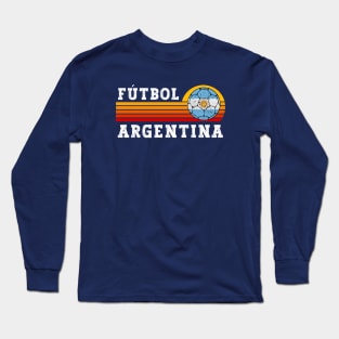 Argentina Football Ball Long Sleeve T-Shirt